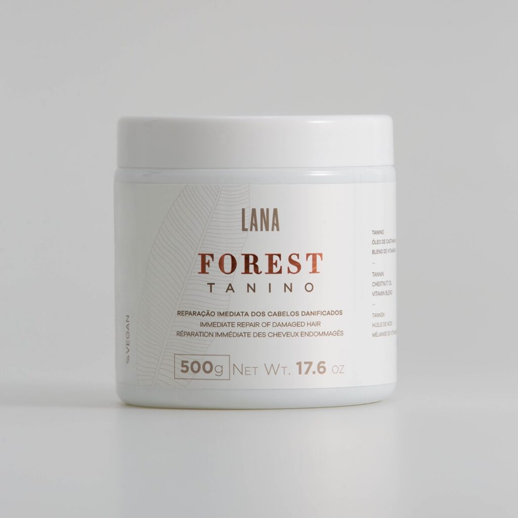 Foto mascara capilar Forest Tanino │ Cuidados em casa │ Lana Brasiles